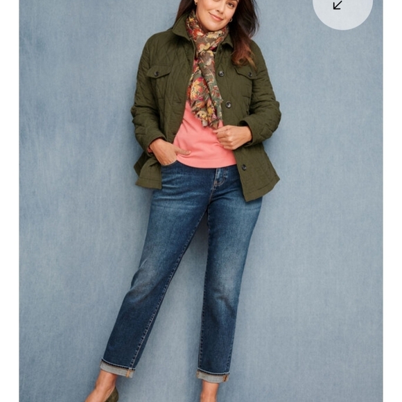 TALBOTS EVERYDAY RELAXEDJEANS - SIZE 6P - Picture 1 of 11